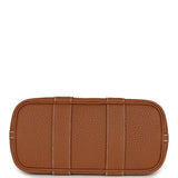 Hermes Garden Party Neo 23 Feu Toile Officier, Gold Negonda Palladium Hardware - Thumbnail View 6