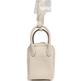 Hermes Mini Lindy Nata Verso Swift Palladium Hardware - Thumbnail View 3