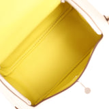 Hermes Mini Lindy Nata Verso Swift Palladium Hardware - Thumbnail View 9
