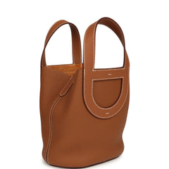 Hermes In-The-Loop 18 Gold Clemence, Swift Gold Hardware