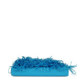 Hermes Kelly Elan Foile Bleu Frida Chevre Chamkila and Ostrich Feathers Palladium Hardware - Thumbnail View 6