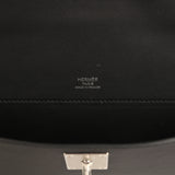 Hermes Kelly Cut Black Swift Palladium Hardware - Thumbnail View 7