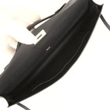 Hermes Kelly Cut Black Swift Palladium Hardware - Thumbnail View 8