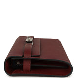 Hermes Kelly Wallet To Go Rouge H Epsom Palladium Hardware - Thumbnail View 4
