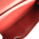 Hermes Kelly Wallet To Go Rouge H Epsom Palladium Hardware - Thumbnail View 9