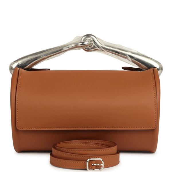 Hermes Maximors II Bag Gold Swift Palladium Hardware