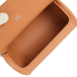 Hermes Maximors II Bag Gold Swift Palladium Hardware - Thumbnail View 8