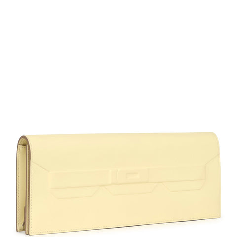 Hermes Shadow Birkin Clutch Jaune Milton Swift