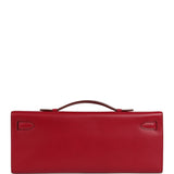 Pre-owned Hermes Kelly Cut Rubis Tadelakt Gold Hardware - Thumbnail View 4