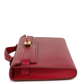 Pre-owned Hermes Kelly Cut Rubis Tadelakt Gold Hardware - Thumbnail View 5