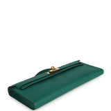 Pre-owned Hermes Kelly Cut Malachite Epsom Gold Hardware - Thumbnail View 3