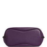 Pre-owned Hermes So Kelly 22 Ultraviolet Verso Clemence Palladium Hardware - Thumbnail View 6