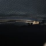Pre-owned Hermes So Kelly 22 Ultraviolet Verso Clemence Palladium Hardware - Thumbnail View 9