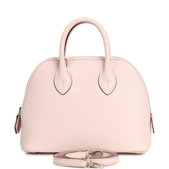 Hermes Mini 1923 Bolide Rose Darling Chevre Mysore Palladium Hardware