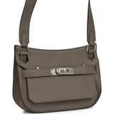 Hermes Jypsiere Mini Gris Meyer Swift Palladium Hardware - Thumbnail View 2