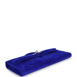 Pre-owned Hermes Kelly Cut Bleu Electric Doblis Palladium Hardware - Thumbnail View 3