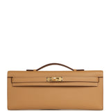 Hermes Kelly Cut Biscuit Epsom Gold Hardware - Thumbnail View 1