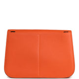 Hermes Halzan 25 Feu Clemence Gold Hardware - Thumbnail View 3