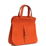 Hermes Halzan 25 Feu Clemence Gold Hardware - Thumbnail View 7