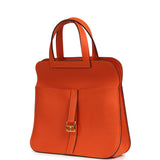 Hermes Halzan 25 Feu Clemence Gold Hardware - Thumbnail View 10