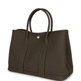 Hermes Garden Party 30 Vert Loden Negonda Palladium Hardware - Thumbnail View 5
