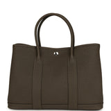 Hermes Garden Party 30 Vert Loden Negonda Palladium Hardware - Thumbnail View 4