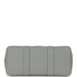 Hermes Garden Party 30 Gris Pantin Officier Canvas, Negonda Palladium Hardware - Thumbnail View 6