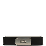 Hermes Sanglons Clutch Black Box Palladium Hardware - Thumbnail View 3