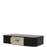 Hermes Sanglons Clutch Black Box Palladium Hardware - Thumbnail View 7