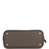 Hermes Mini 1923 Bolide Etain Evercolor Gold Hardware - Thumbnail View 6