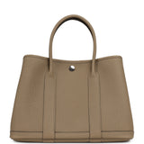 Hermes Garden Party 30 Beige Marfa Negonda Palladium Hardware - Thumbnail View 1