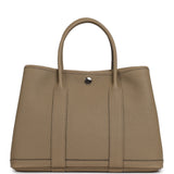 Hermes Garden Party 30 Beige Marfa Negonda Palladium Hardware - Thumbnail View 4