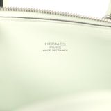Hermes Bolide On Wheels 1923 Vert Fizz, White Epsom Palladium Hardware - Thumbnail View 8