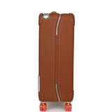 Hermes R.M.S. Cabine 55 Rolling Suitcase "Pacific H" Plume H Multicolor Canvas, Fauve Régate Palladium Hardware - Thumbnail View 5