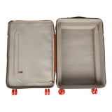 Hermes R.M.S. Cabine 55 Rolling Suitcase "Pacific H" Plume H Multicolor Canvas, Fauve Régate Palladium Hardware - Thumbnail View 14