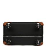 Hermes R.M.S. Cabine Rolling Suitcase Écru, Black Plume H Canvas, Fauve, Black Régate Palladium Hardware - Thumbnail View 8
