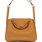 Hermes Lindy 26 Naturel Sable Clemence Gold Hardware - Thumbnail View 1