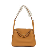 Hermes Lindy 26 Naturel Sable Clemence Gold Hardware - Thumbnail View 6