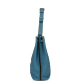 Pre-owned Hermes So Kelly 26 Blue Jean Clemence Palladium Hardware - Thumbnail View 3
