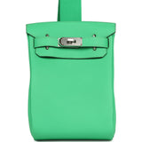 Hermes HAC A Dos PM Backpack Vert Comics Togo Palladium Hardware - Thumbnail View 7