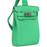 Hermes HAC A Dos PM Backpack Vert Comics Togo Palladium Hardware - Thumbnail View 3