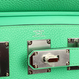 Hermes HAC A Dos PM Backpack Vert Comics Togo Palladium Hardware - Thumbnail View 10