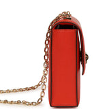Hermes Mini Verrou Chaine Bag Capucine Chevre Chamkila Permabrass Hardware - Thumbnail View 3
