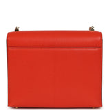 Hermes Mini Verrou Chaine Bag Capucine Chevre Chamkila Permabrass Hardware - Thumbnail View 4