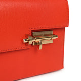 Hermes Mini Verrou Chaine Bag Capucine Chevre Chamkila Permabrass Hardware - Thumbnail View 8