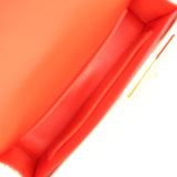 Hermes Mini Verrou Chaine Bag Capucine Chevre Chamkila Permabrass Hardware - Thumbnail View 10