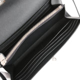 Hermes Kelly Long Wallet Black Epsom Palladium Hardware - Thumbnail View 9
