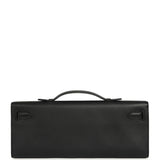Pre-owned Hermes Kelly Cut Black Swift Gold Hardware - Thumbnail View 4