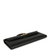 Pre-owned Hermes Kelly Cut Black Swift Gold Hardware - Thumbnail View 3