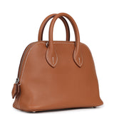 Hermes 1923 Bolide Mini Gold Evercolor Palladium Hardware - Thumbnail View 2